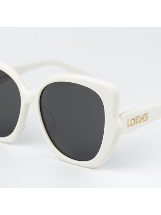 Loewe Women Sunglasses Ivory Smoke Butterfly LW40133F INFLATED 25A NEW AUTHENTIC main image 5